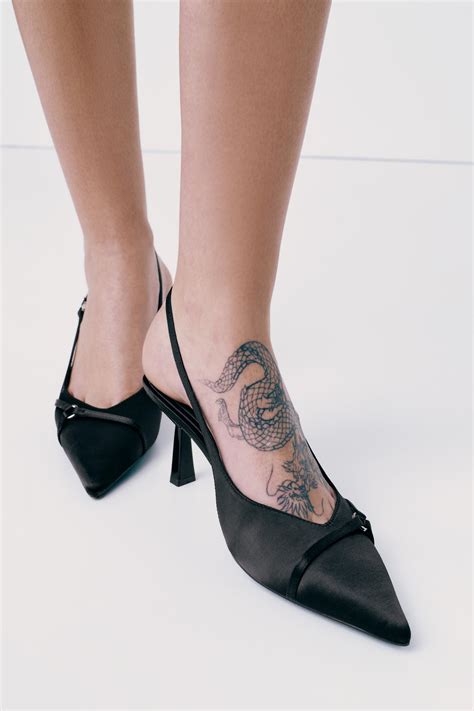 zara slingback heels